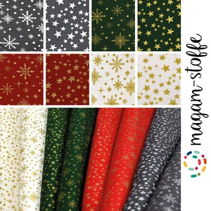 MAGAM-Stoffe "Winter Season" Baumwollstoff Weihnachten ÖKO-TEX Meterware ab 50cm - Bild 1 von 35