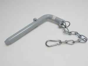 Verriegelungsbolzen  200mm Anhängerbolzen 20mm  Sicherungskette Edelstahl Inox - Bild 1 von 4
