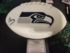 Kenneth Walker handsigniertes Seattle Seahawks Logo Football - Bild 1 von 6