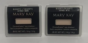 Lot Of 2 MARY KAY CHROMAFUSION EYE SHADOW~BISCOTTI~ .05 OZ - Mint Condition - Picture 1 of 1