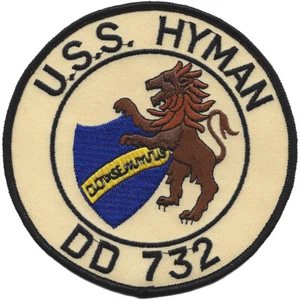 DD-732 USS Hyman Patch - Picture 1 of 6