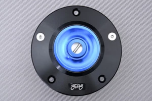 Fuel Tank Cap Quick Colour Blue + Key Suzuki SV 1000 S SV1000S SVS 2003-2010 - Picture 1 of 10
