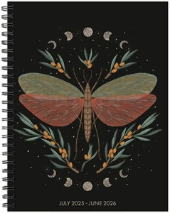Mystic Butterfly Academic July 2025 - June 2026 6.5" x 8.5" Planner - Picture 1 of 6