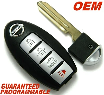 OEM 2009-2014 NISSAN MAXIMA REMOTE SMART KEY FOB 285E3-JA05A KR55WK48903 - Image 1 of 4