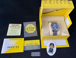 INVICTA WATCH 18850 AVIATOR STAINLESS STEEL LIMITED EDITION JAPAN QUARTZ RARE - Picture 1 of 8