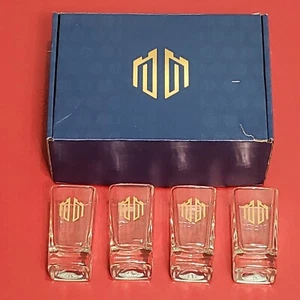 RAR Logo Set a 4 neue in Box Whisky Gläser Wassergläser Bourbon Scotch!! - Bild 1 von 6