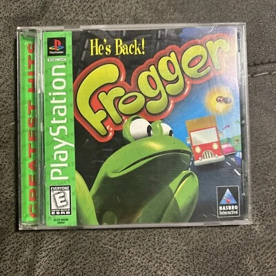 Frogger PS1 PlayStation 1 Greatest Hits - Complete CIB - Image 1 of 4