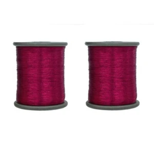 Cotton Metallic Zari Thread For Embroidery 0.1Mm(Pack Of 2 Roll) 100 Gram - Picture 1 of 86