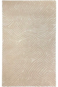 Rooma Teppich Handgetuftet Wolle & Seide Carpet 8x10 Maßanfertigung - Bild 1 von 9