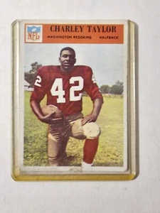 1966 Charley Taylor Philadelphia Gummi Fußballkarte #194 Washington Redskins - Bild 1 von 2
