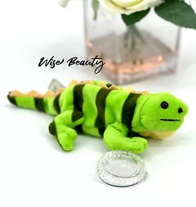 Vintage Coca Cola Mexico Paco The Iguana Plush Stuffed Bean Bag Animal NEW 1998 - Picture 1 of 7