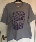 Mens XXL Nike Better World 100% Cotton Grey Graphic T Shirt up to 54" chest