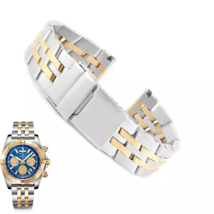 Bracciale oro bicolore per Breitling Chronomat Navitimer Crosswind, Colt - Foto 1 di 2