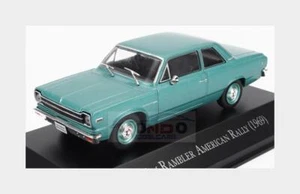1:43 EDICOLA Vam Rambler American Rally 1969 Green Met GRANDAUTOMEMOMEX006 MMC - Picture 1 of 2