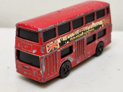 Corgi Jr Daimler Fleetline London Red Double-Decker Bus - Image 1 of 4