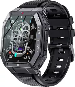 Smartwatch Fitness Tracker für Doogee S89 - HD Tactical 1,85 Zoll - Bild 1 von 8
