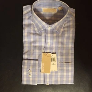 Michael Kors Dress Shirt L/S Men's Size 15 MK Designer Mens sz 15 NEW - Picture 1 of 3