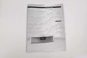 New Bose Wave Music AM/FM Radio AWR1-1W Guide Operating Instructions Manual - Picture 1 of 3