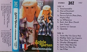 Sylvie VARTAN Cassette audio tape 747 Arabie Saoudite DERAISONNABLE titres bonus - Picture 1 of 5