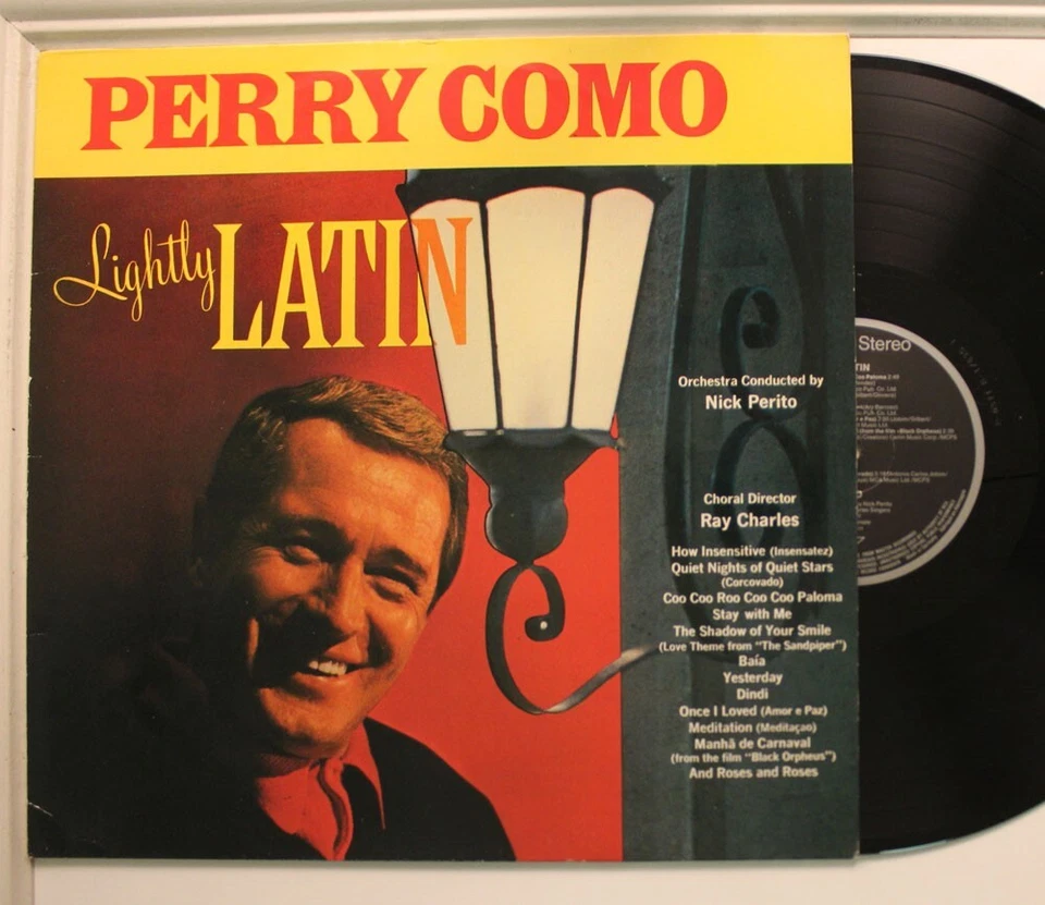 Perry Como German Import Lp Lightly Latin On Rca - Nm / Vg++ - Image 1 of 1