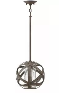 Hinkley Lighting 29707 Carson 120v 1 Light 10"W Open Air Outdoor - Grey - Picture 1 of 2