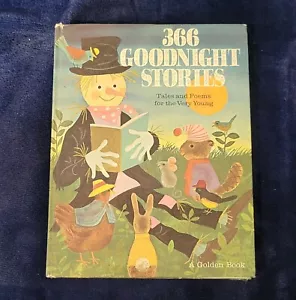 Golden Book 366 GOODNIGHT STORIES-Tales and Poems for the Very Young - 1969 - Imagen 1 de 11