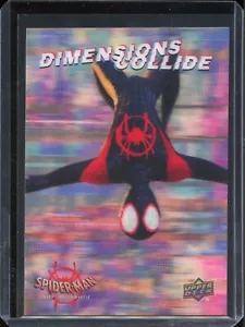 2022 UD Spider-Man Into the Spider-Verse #DC23 MILES MORALES Dimensions Collide - Picture 1 of 2