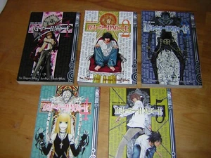 Death Note Manga, Bände 1-5, Deutsch, Comicbücher - Bild 1 von 3