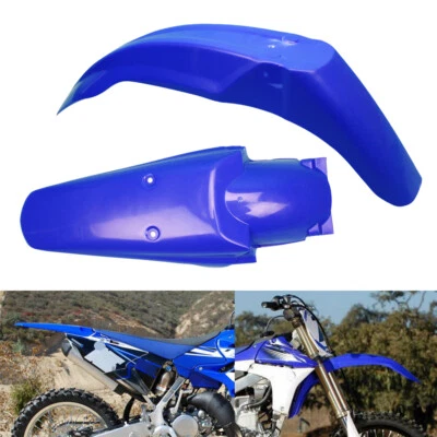 Blue Front&Rear Fender Mudguard Cover For Yamaha WR450F 426F 250 YZ125 TTR230  - Image 1 of 4