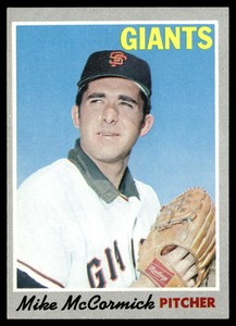 1970 Topps #337 Mike McCormick  VG-EX-B111R2
