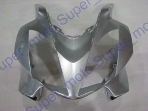 Front Cowl Nose Fairing Cover Fit For Honda Interceptor VFR800 2002-2012 Silver - Foto 1 di 1