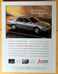 Magazine Print Ad 1997 Mitsubishi Diamante - Picture 1 of 1