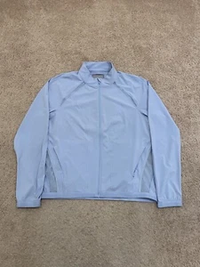 Giacca a vento Lululemon donna Breeze In taglia 8 blu full zip - Foto 1 di 6