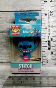 Funko POP! Pocket Keychain Lilo & Stitch Flocked Hot Topic Exclusive 1251 - Picture 1 of 7