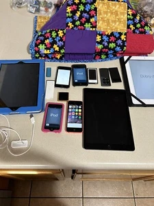 LOT 13  Apple iPod Touch iPad FOR PARTS Some Work - Picture 1 of 7