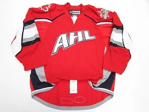 2010 AHL ALL STAR GAME PORTLAND RED REEBOK EDGE 2.0 7287 HOCKEY JERSEY SIZE 56 - Picture 1 of 5
