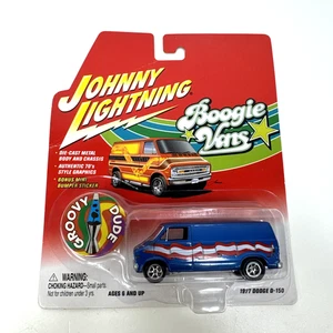 2003 Johnny Lightning Boogie Vans Groovy Dude 1977 Dodge D-150 (Package Damage) - Picture 1 of 8