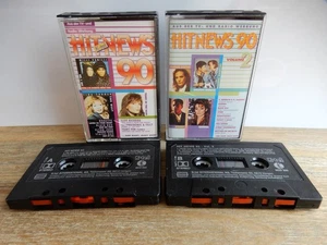 HIT NEWS 90 MILLI VANILLI TECHNOTRONIC 49ers TEARS SANDRA KASSETTE MC 1990 K-TEL - Foto 1 di 4