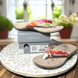 Vionic Cassie sandali ortopedici slip-on supporto arco plantare infradito comodi donna 7 - Foto 1 di 9