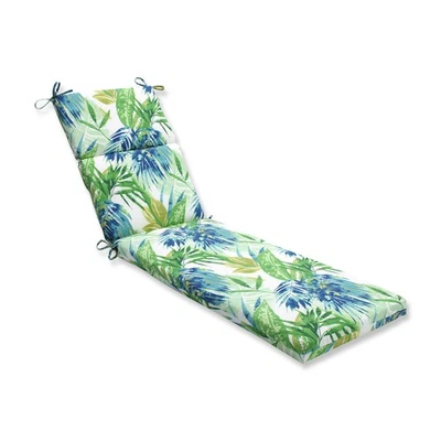 Cojín chaise salón Tropic floral interior/exterior espalda dividida con lazos, además... Foto 1 de 3