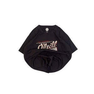 O'NEILL Graphic T-Shirt Logo Print Black Crew Neck Mens XXL - Picture 1 of 6