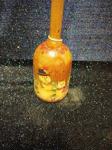 Toleware antico pestello arte popolare Maria Kurtz originale dipinto a mano arte firmato - Foto 1 di 6