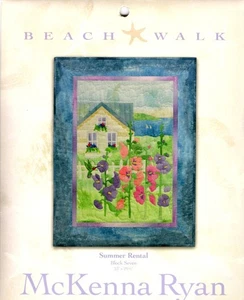 Beach Walk SUMMER RENTAL Quilt Quilting Pattern McKenna Ryan Signed Block 7 BOM - Picture 1 of 4