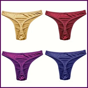 Sexy Underwear Men Gay Thong Lingerie Sissy G-Strings Breathable T-Back low-Rise - Bild 1 von 35