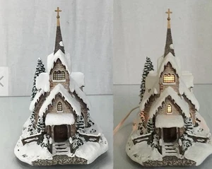 Thomas Kinkade Hawthorne Village "Light Of Hope Church" 79972 - Bild 1 von 5
