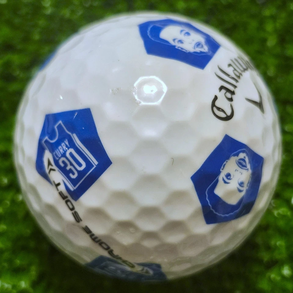 (1) NUEVA Pelota de Golf Callaway Truvis-Steph Curry Base #30 RARA Foto 1 de 1