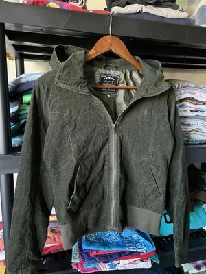 Vintage Y2K NECA Worn By Bella Swan Jacket Twilight New Moon Green Corduroy Sz M - image 1 of 4