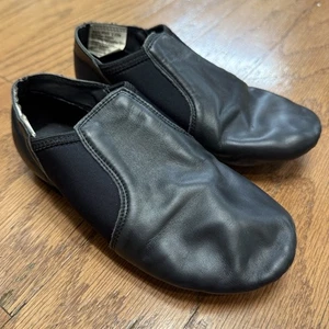Weissman Slipper Jazzschuhe schwarz Mädchen Jugend Größe 2,5 Leder Tanz - Bild 1 von 6