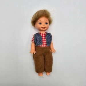 Barbie Tommy Halloween Party Cowboy Costume Boy Kelly Doll 2000 Vintage - Picture 1 of 8