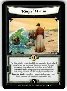 Legend of the Five Rings  Four Winds Card Gold Edition - Ring of Water - Picture 1 of 4